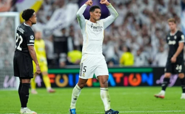 Ligue des champions : Bellingham délivre le Real face à la Juventus