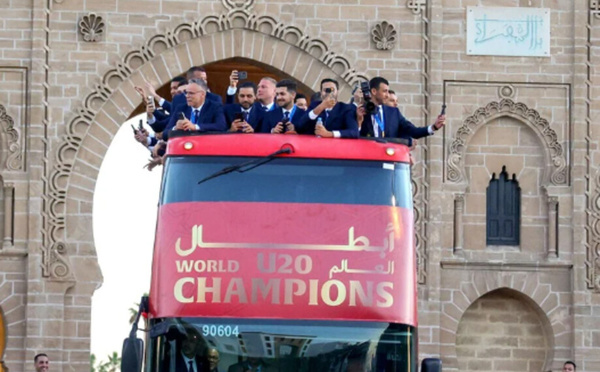 Rabat en liesse pour les champions du monde U20 : une célébration nationale historique