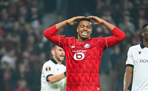Europa League : Hamza Igamane brille malgré la défaite du LOSC face au PAOK (3-4)