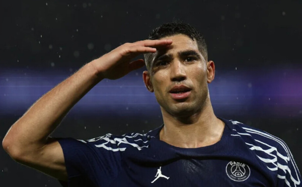 Achraf Hakimi accordé un repos prolongé par le PSG