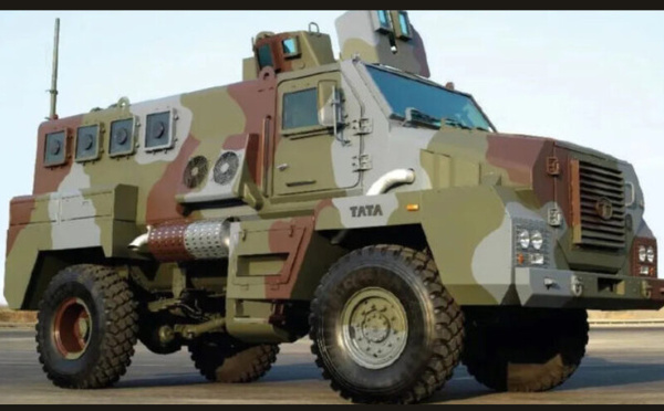 Un blindé indien, made in Morocco pour les FAR