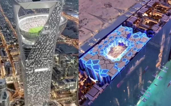 Mondial 2034 : l’Arabie saoudite dévoile son stade suspendu au ciel