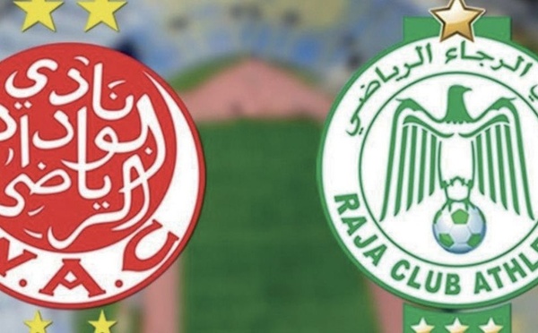 Derby casablancais : le Wydad et le Raja s’affrontent ce soir pour un choc à haute intensité