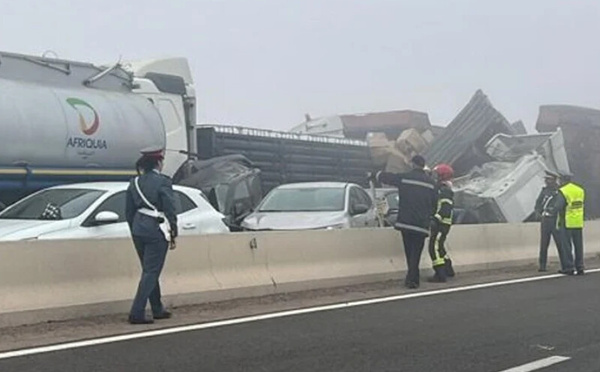 Grave accident sur l’autoroute d’El Jadida : un mort et plusieurs blessés