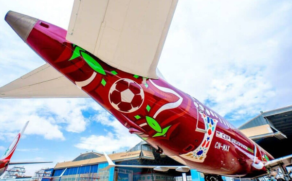 Royal Air Maroc envole la CAN 2025 avec un avion aux couleurs du Maroc