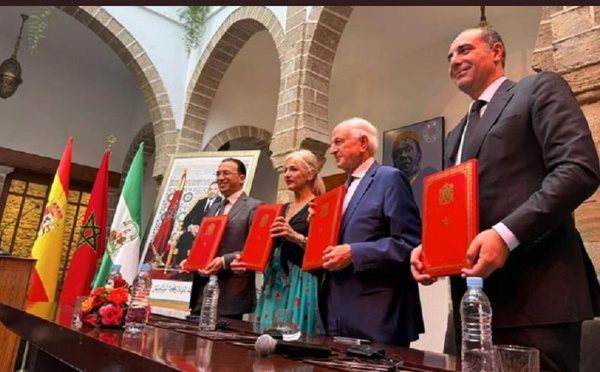 Signature d'un mémorandum d'entente pour la préservation du Pavillon Hassan II à Séville