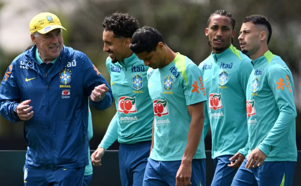Carlo Ancelotti dévoile 26 joueurs pour les amicaux du Brésil contre le Sénégal