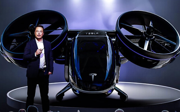 Elon Musk promet la voiture volante d'ici fin 2025