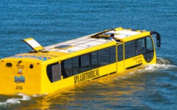 Rabat innove avec l’arrivée des bus amphibies pour une expérience touristique unique