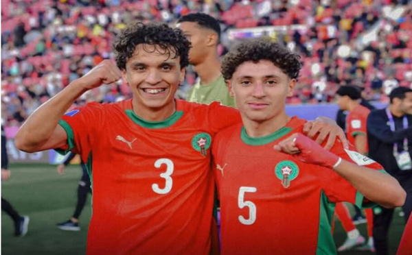 Anderlecht rend hommage aux jeunes champions du monde marocains Ali Maamar et Anas Tajaouart