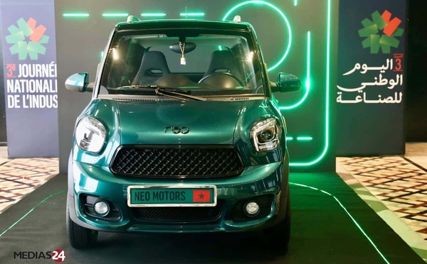 ​Neo Motors lance Dial-E, la première voiture électrique marocaine à prix abordable..