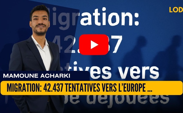 [vidéo] : Migration: 42.437 tentatives vers l’Europe déjouées