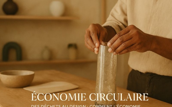Des déchets au design : comment l’économie circulaire inspire la création marocaine