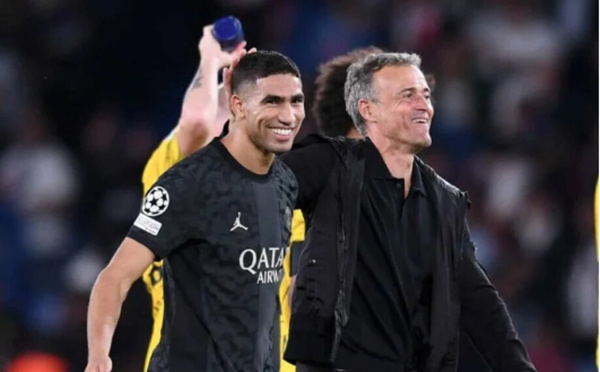 Coup dur pour le PSG : la blessure d’Achraf Hakimi oblige Luis Enrique à repenser son dispositif