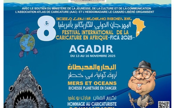 Festival International de la Caricature en Afrique : 8ème édition à Agadir