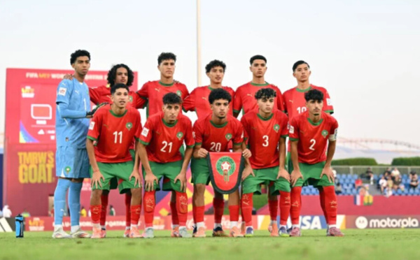 Mondial U17 : le Maroc affrontera les États-Unis en 16es de finale à Doha