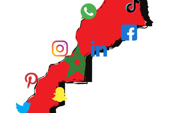 Les réseaux sociaux : 22,8 millions d’utilisateurs actifs au Maroc à fin octobre 2025