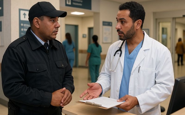 La colère monte dans les hôpitaux face aux “sécurités-infirmiers-orienteurs improvisés”