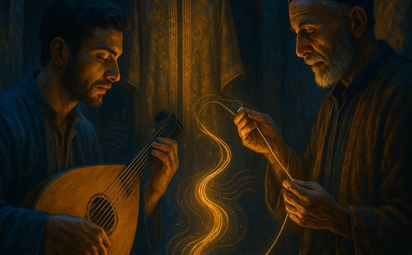 🎵 Le murmure du fil d'un caftan