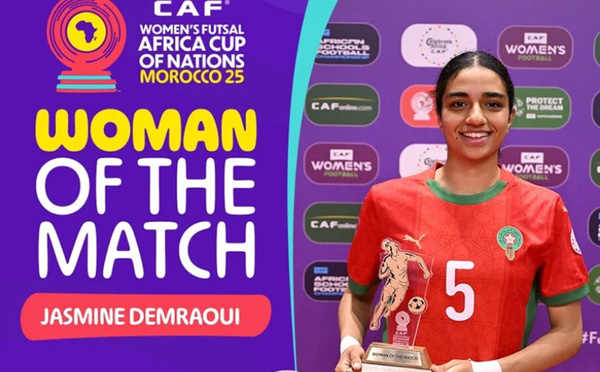 Jasmine Demraoui, talent marocain à suivre lors de la première Coupe du Monde Féminine de Futsal