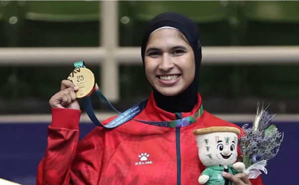 Jeux de la solidarité islamique : Amina Dehhaoui offre l’or au taekwondo marocain à Riyad