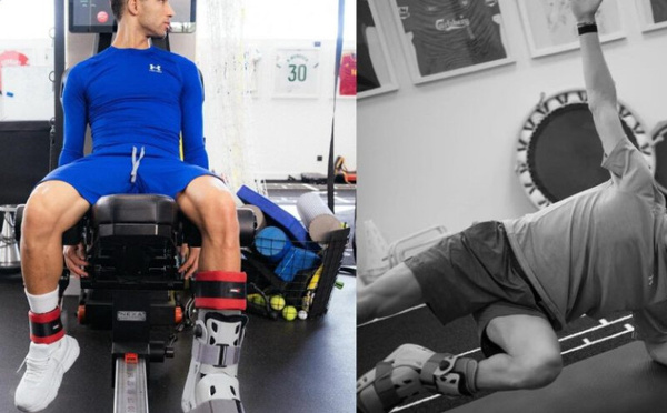 Achraf Hakimi rassure tout le Maroc : blessé, mais déjà en pleine reprise