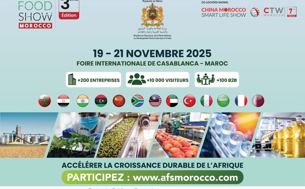 ​Inauguration du Salon Africa Food Show 2025 à Casablanca
