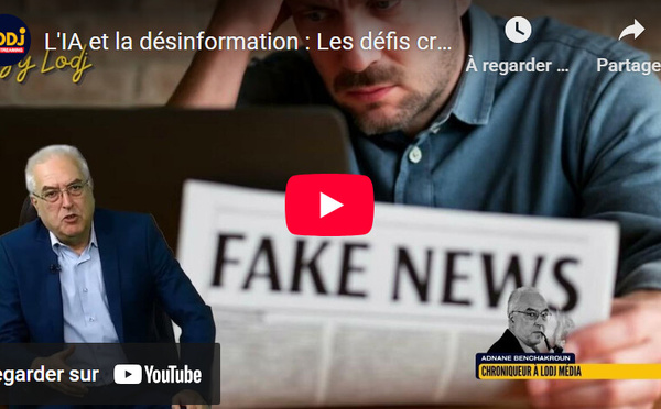 [Vidéo] : L'IA et la désinformation : Les défis croissants des Journalistes"