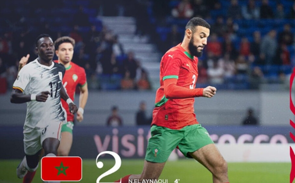 Amical : le Maroc écrase l’Ouganda 4-0 au Stade Ibn Batouta