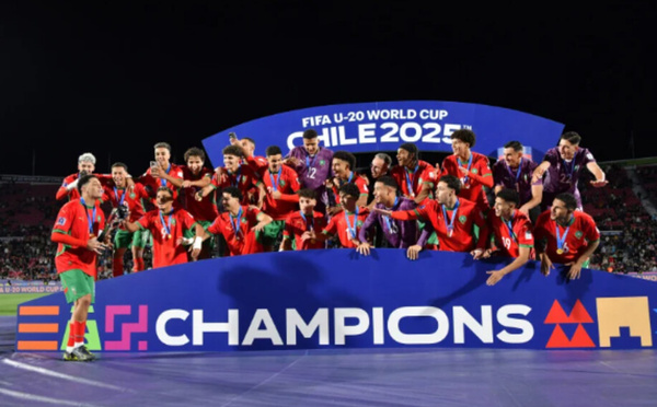 CAF Awards : l’équipe marocaine U20 élue meilleure équipe africaine de l’année