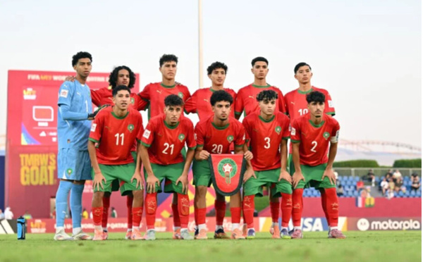 Coupe du monde U17 : le Maroc affronte le Brésil en quarts de finale