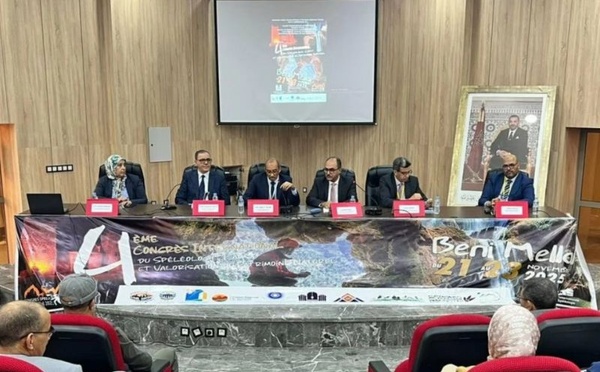 Béni Mellal : lancement de la quatrième Conférence Internationale sur la Spéléologie et le Patrimoine Naturel