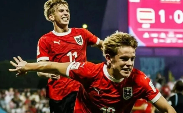 Coupe du monde U17 : l’Autriche file en finale après sa victoire sur l’Italie (2-0)