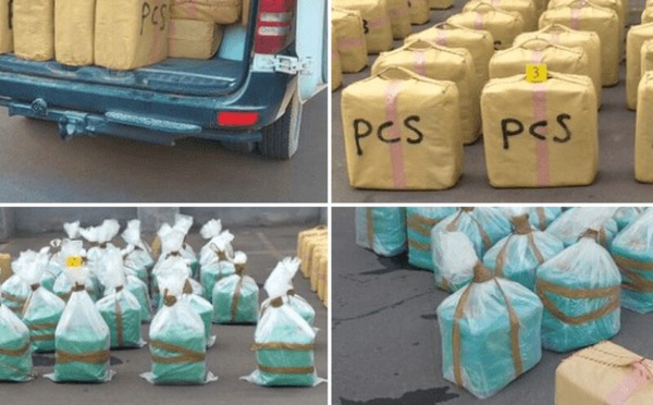 16 tonnes de "chira" saisies par le BCIJ sur les plages de Casablanca