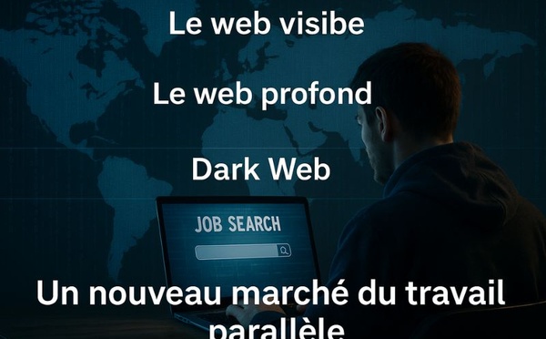 Le web visible, le web profond et le Dark Web : un nouveau marché du travail parallèle 
