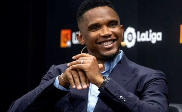 Samuel Eto’o réélu à la tête de la FECAFOOT pour un second mandat
