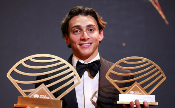 Mondo Duplantis et Sydney McLaughlin-Levrone élus athlètes de l’année 2025 par World Athletics