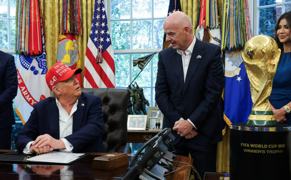 Donald Trump présent au tirage au sort du Mondial-2026 à Washington