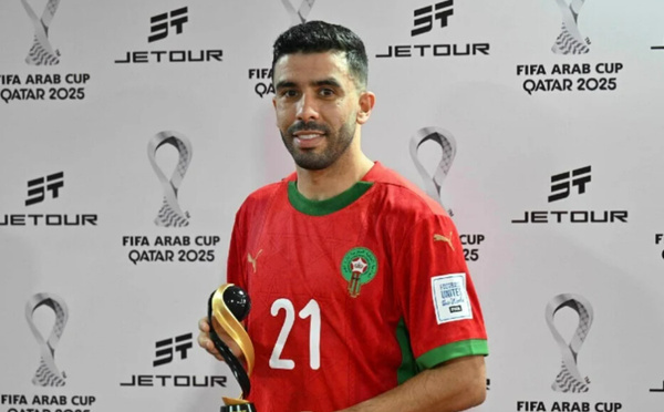 Karim Al Barqaoui élu Homme du match après la victoire du Maroc face aux Comores