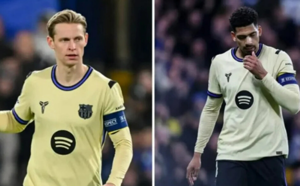 Frenkie de Jong et Ronald Araujo forfaits pour le choc Barça–Atlético