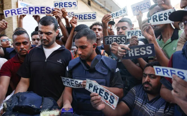 Gaza: la presse réclame protection et accès