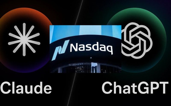 Le match boursier du siècle : ChatGPT vs Claude, la nouvelle bataille de Wall Street