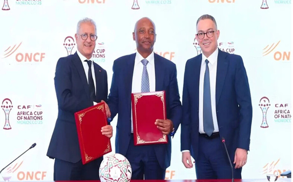 CAN 2025 : la CAF et l’ONCF scellent un partenariat stratégique pour faciliter la mobilité des supporters