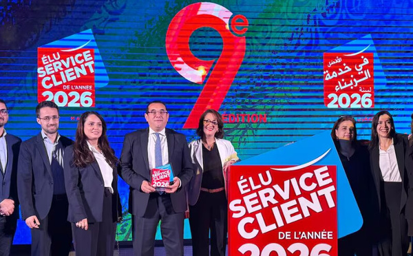 Crédit du Maroc : une fois encore sacré « Élu Service Client de l’Année Maroc 2026 » dans la catégorie Banque