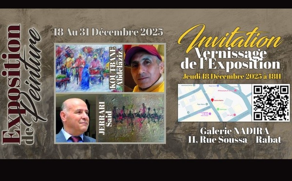 Exposition à Rabat : Koutbane et Jirrari unissent leur talent