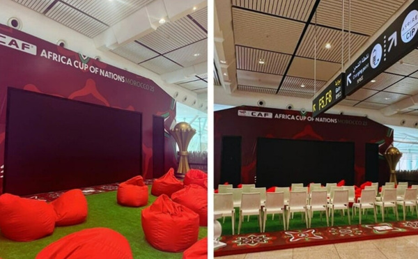 CAN 2025 : des Fan Zones installées dans les aéroports du Royaume