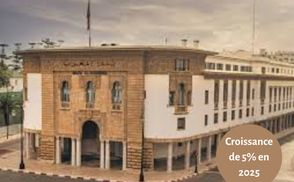 Croissance à 5 % en 2025 : les paris mesurés de Bank Al-Maghrib 