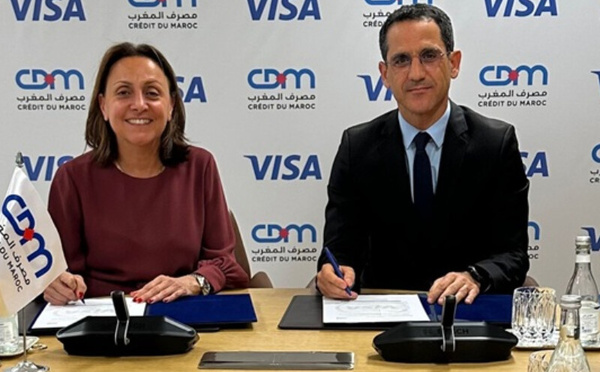 Crédit du Maroc et Visa scellent un partenariat stratégique pour accélérer les paiements digitaux au Maroc