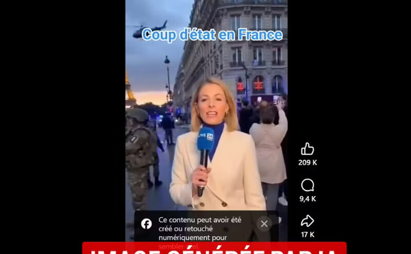 La fausse vidéo de coup d’État en France qui a piégé jusqu’à un chef d’État africain