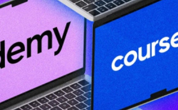 Coursera et Udemy fusionnent pour former un géant des MOOC.